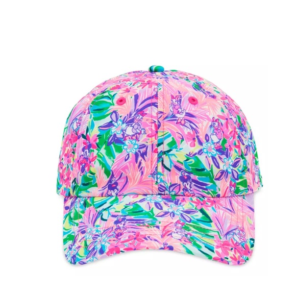 Disney Parks x Lilly Pulitzer Minnie Mouse and Daisy Duck Baseball Cap - Picture 3 of 5